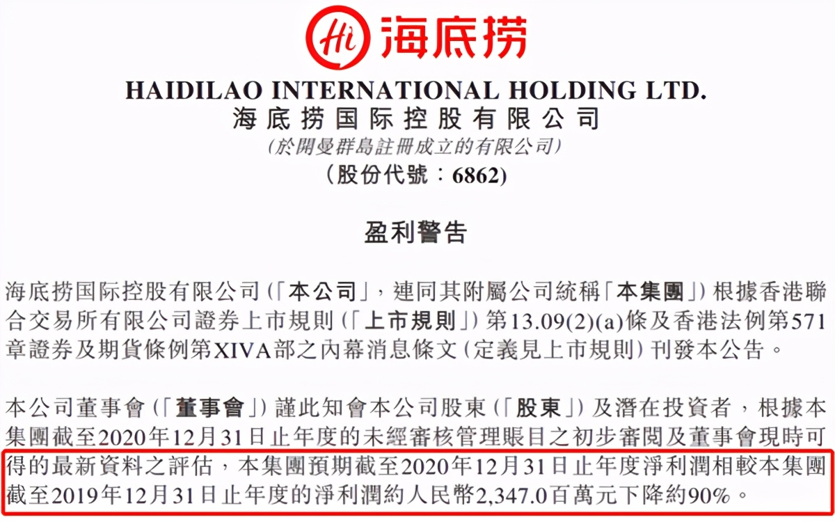 业绩巨亏、股价大涨,海底捞的锅里到底放了什么