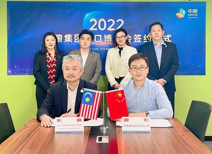 中粮与马来西亚PLS集团签署合作协议 中粮与马来西亚PLS集团签署合作协议