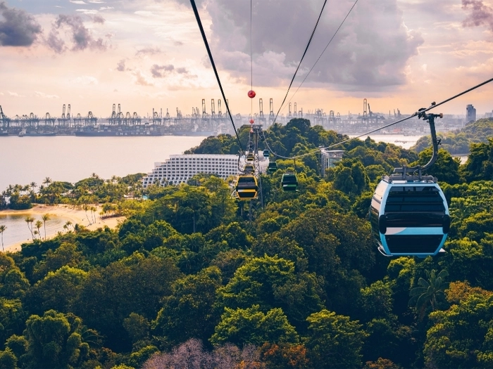 中泰携手共建世界最长缆车项目 中泰携手共建世界最长缆车项目