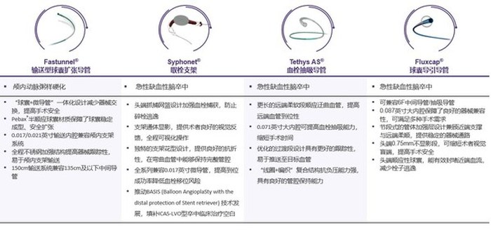 沛嘉医疗4款新近获批缺血产品简介 沛嘉医疗4款新近获批缺血产品简介