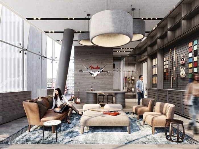 Fender东京旗舰店3F Fender东京旗舰店3F