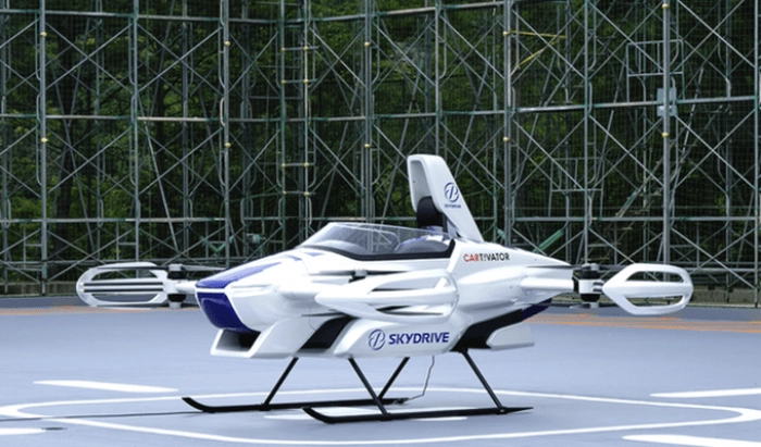 飞行汽车进入现实!日本公司完成首次载人试飞 飞行汽车进入现实!日本公司完成首次载人试飞