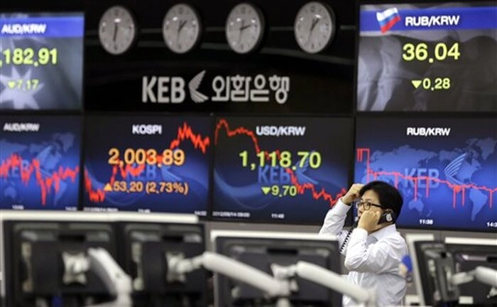 外资首周大举撤离亚洲股市 科技股抛售加剧韩台市场波动 外资首周大举撤离亚洲股市 科技股抛售加剧韩台市场波动