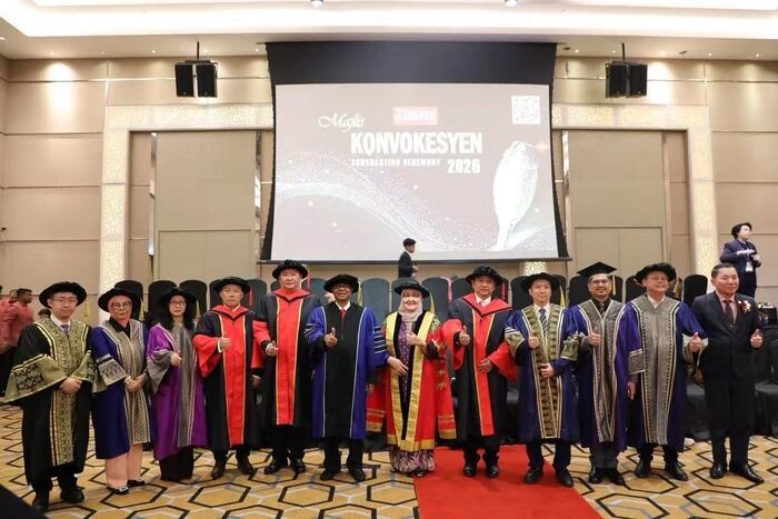 马来西亚林肯大学学院颁授荣誉学位 表彰企业与社会领域杰出人士 马来西亚林肯大学学院颁授荣誉学位 表彰企业与社会领域杰出人士