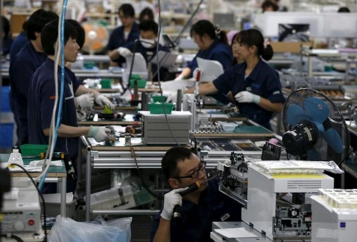 日本8月工业生产环比下降1.7%　连续两个月下滑